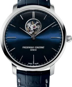 Frederique Constant Slimline Heart Beat Automatic Blue Dial